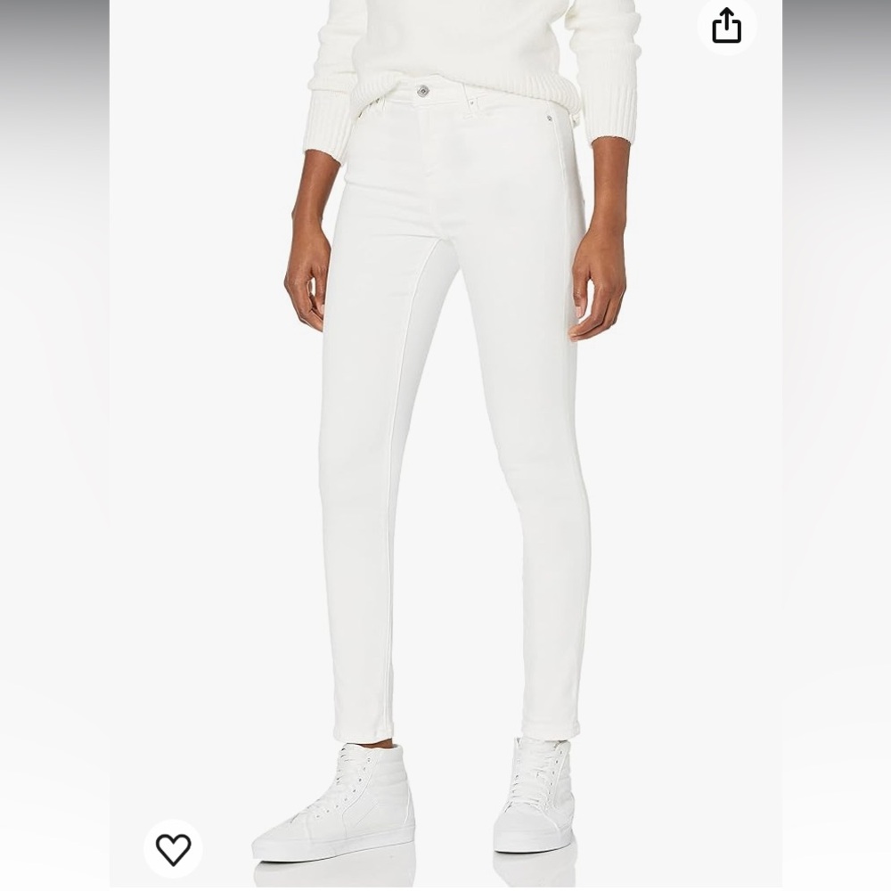 Max Jeans White Skinny Jeans